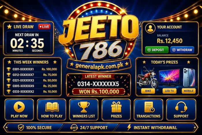 jeeto786 game dashboard image