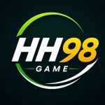 HH98 Game logo with white and yellow text on a dark green background.