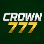 Crown777 Game logo on a dark green background